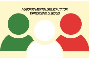 Aggiornamento Albo Scrutatori di Seggio Elettorale e Albo Presidenti di Seggio